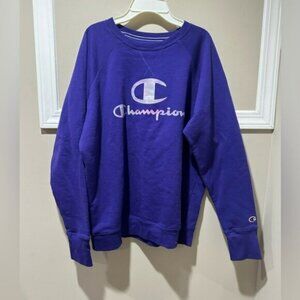 Purple champion Crewneck‎